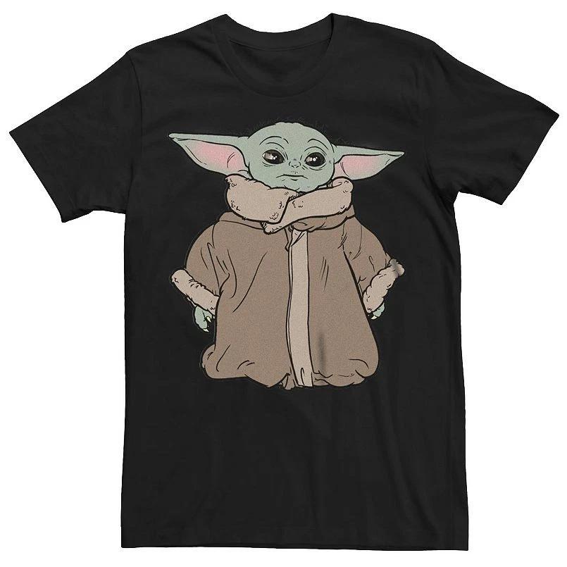 Star Wars The Mandalorian Grogu Portrait T-Shirt New S