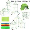 Building Castles Fort Building Blocks Tunnels Tents Tent Brick Kit  Kids Toy