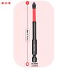 PH2 Magnetic Anti-Slip Phillips Screwdriver Bit Set, 25-150mm, High Hardness Electric Screwdriver Heads