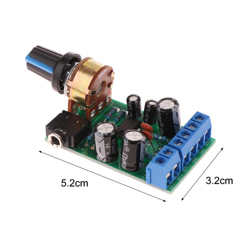 Tda2822M 2.0 Stereo Audio Zesilovač Deska Dvoukanálový Zesilovač Aux Zesilovač Deska Modul Přenosný Mikro Rádio Zesilovač Deska