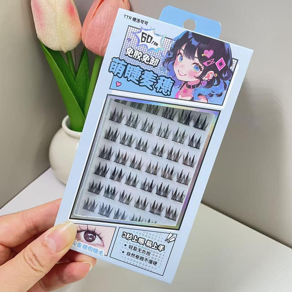 TTR Lash Rococo Glue-Free Natural False Eyelashes for Beginners