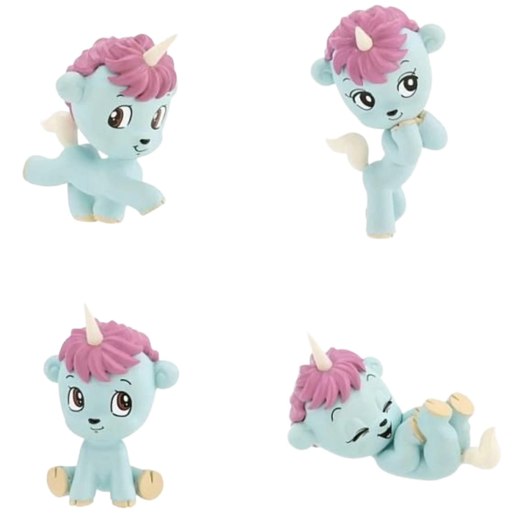 

Ken Elephant Unico Figure Collection Complete Set of 4 Types Capsule × (Gachapon Toy)