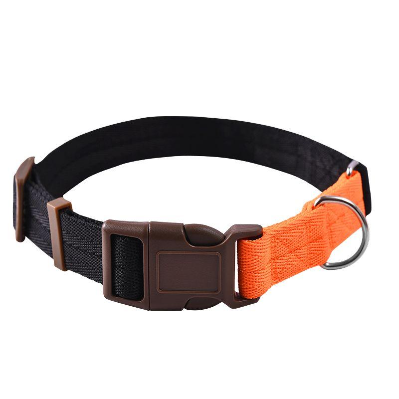 

Collar Teddy Corgi Shiba Inu Golden Retriever Headgear Dog M-(about 2.50 kg-8.00 kg Black Orange Color block