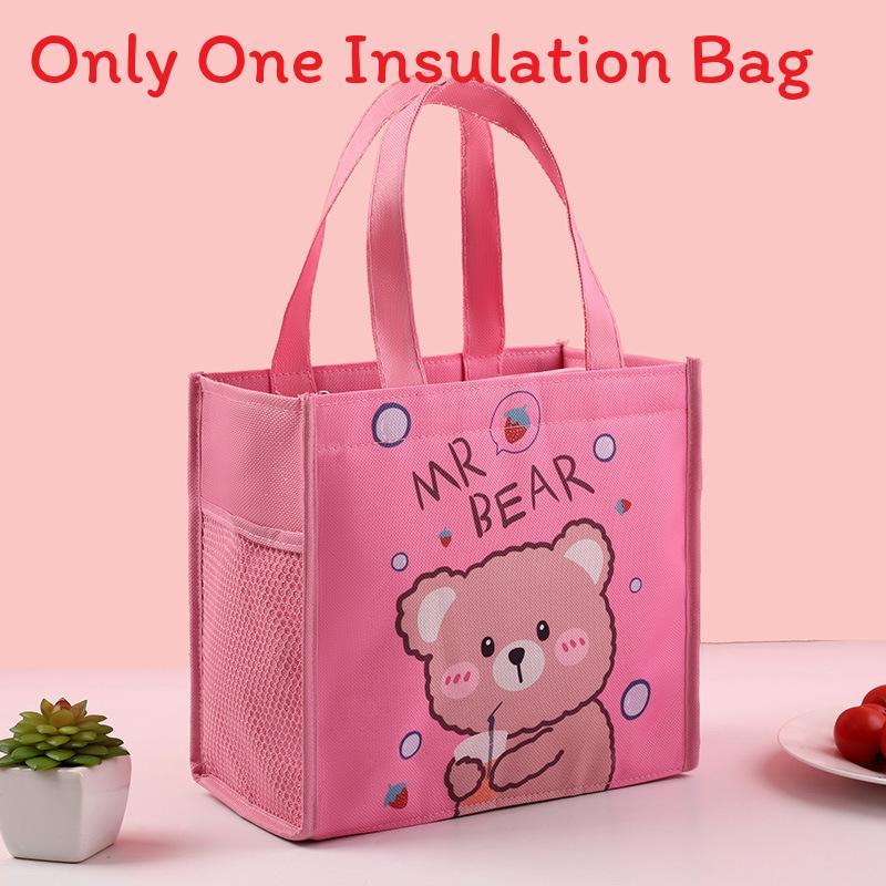 Cartoon-isolierte Lunchtasche für Schüler und Büroangestellte aus Aluminiumfolienmaterial