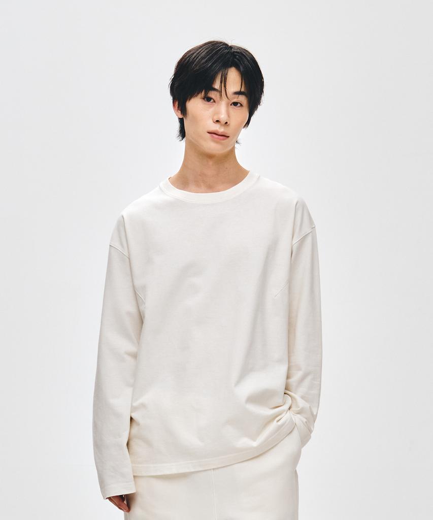 GAINSBORO S420 Structured Dart Long Sleeve_White