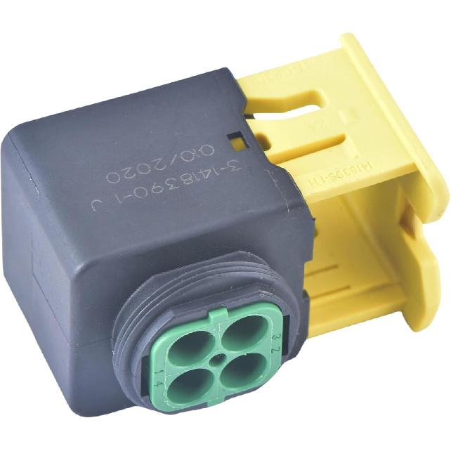 automotive connectors 4 Pin 2.8mm Female Transducer Controller Automotive Connector 3-1418390-1 1418395-1 easy replacement