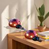 Solar Ladybug Light Outdoor Waterproof LED Garden Decor Wall Hanging Lawn Lighting For Yard Patio Statue