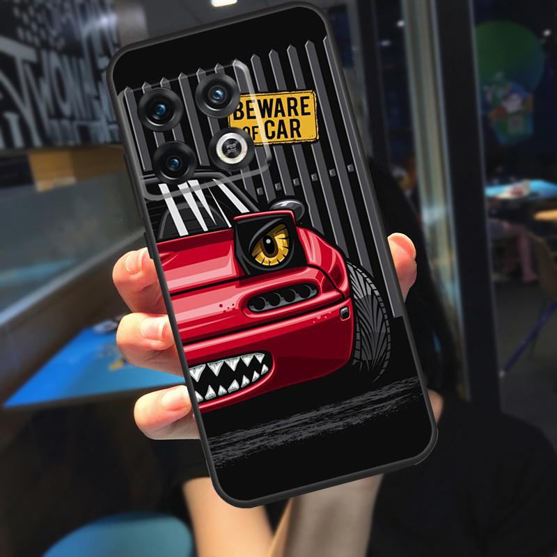 Carcasă pentru mașină sport JDM Japonia pentru OnePlus Nord 2 2T CE N10 N20 N300 OnePlus 9 Pro 10 Pro 8T 9R 9RT 10T Ace Cover