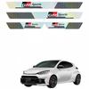 CHAOBA GR Car Side Pedal Guard Car Door Guard Rail Sticker Universal Door Trim