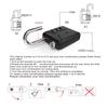 Macaron Multi-color Combination Padlock ABS Plastic Stationery Box Gift