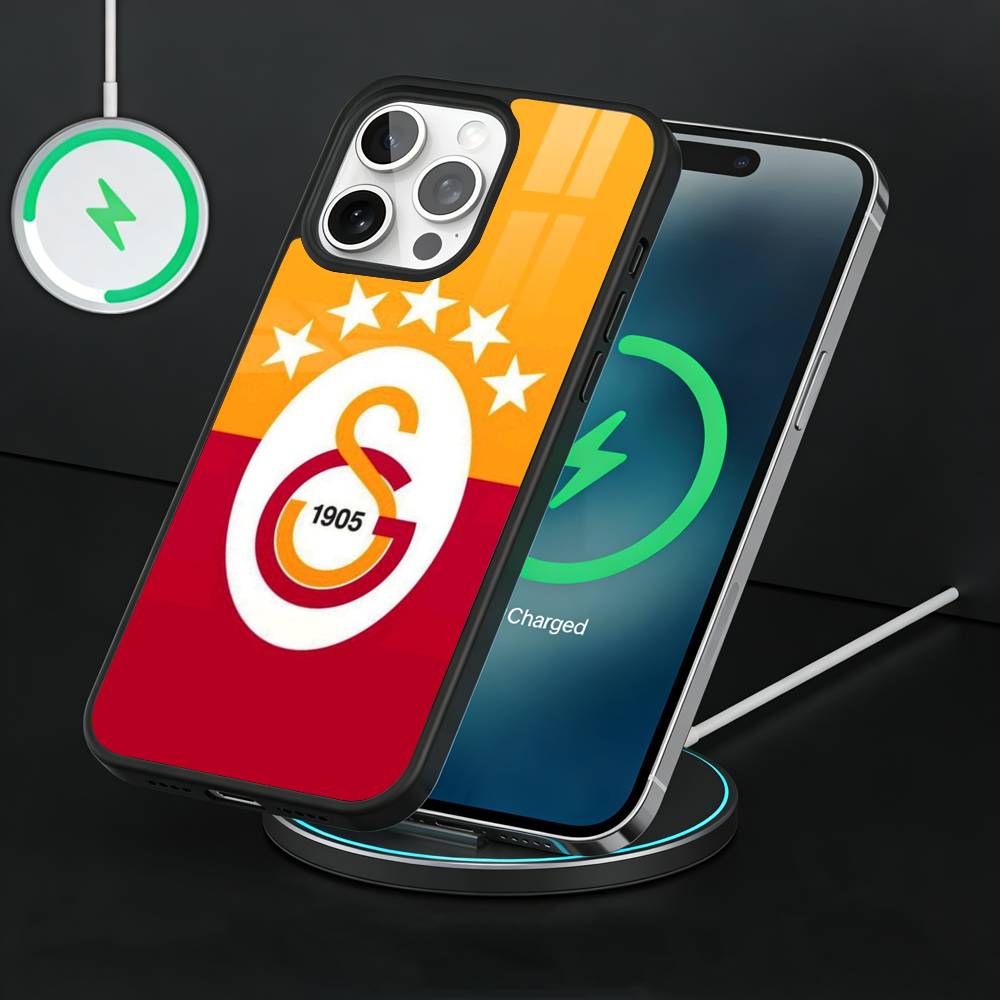G-GalatasarayS 1905s Logo Phone Case For iPhone17,16,15,14,13 Plus,Pro Max Magnetic For Magsafe Wireless Charging