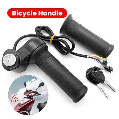 Poignée d'accélérateur tournant pour scooter de vélo électrique, tension universelle, poignée d'accélérateur pour vélo électrique, poignée de guidon de scooter, poignée de régulation de la vitesse du véhicule