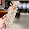 Stylish Cute Spring Flower Phone Case For iPhone 17 16 15 14 13 12 11 Pro Max 16E 7 8 Pus XR XS X Shockproof Silicone Soft Cover