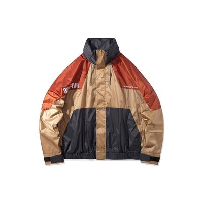 Li Ning Sports Basketball Series Loose Casual Sports Windbreaker Jacket Men Jacket AFDQ099-2