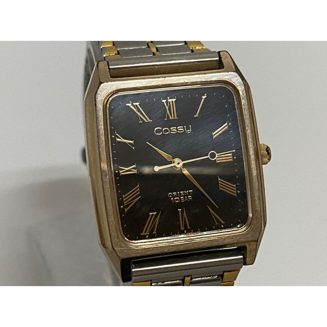 Used New battery replaced Cossy Orient quartz watch QWAU-DO