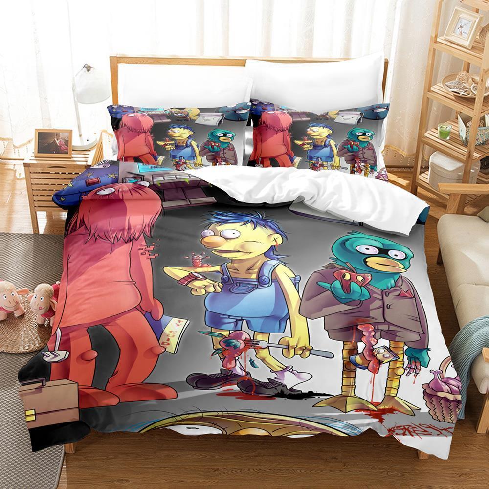 3D Print Anime Don't Hug Me I'm Scared Bedding Set Single Twin Full Queen King Size Bed Set Duvet Cover