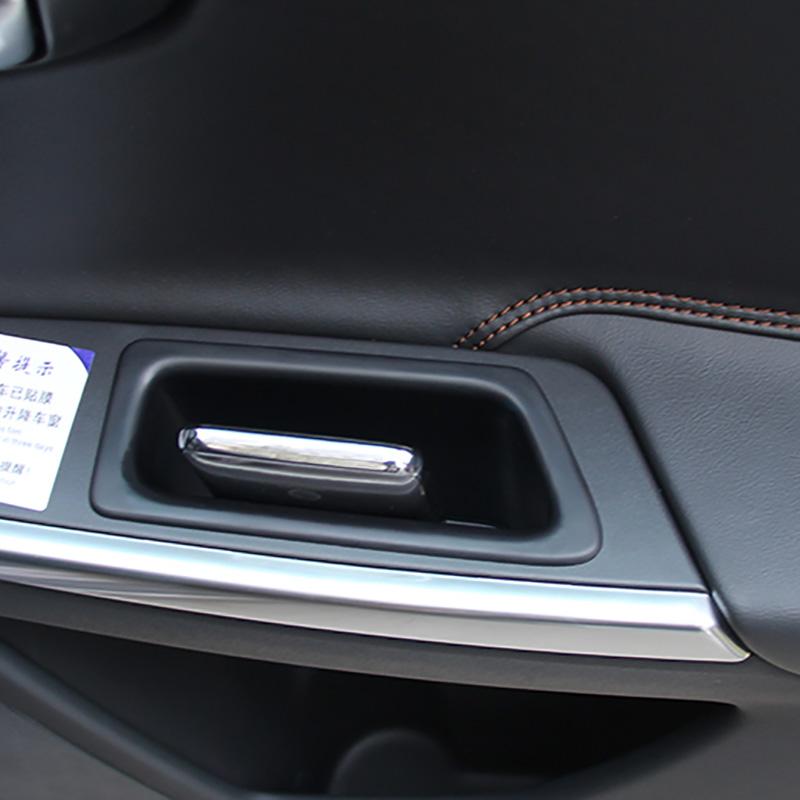 For Volvo XC70 V70 S80 Front Door Handle Storage Box Tray Bracket Interior Styling Organizer modification Accessories