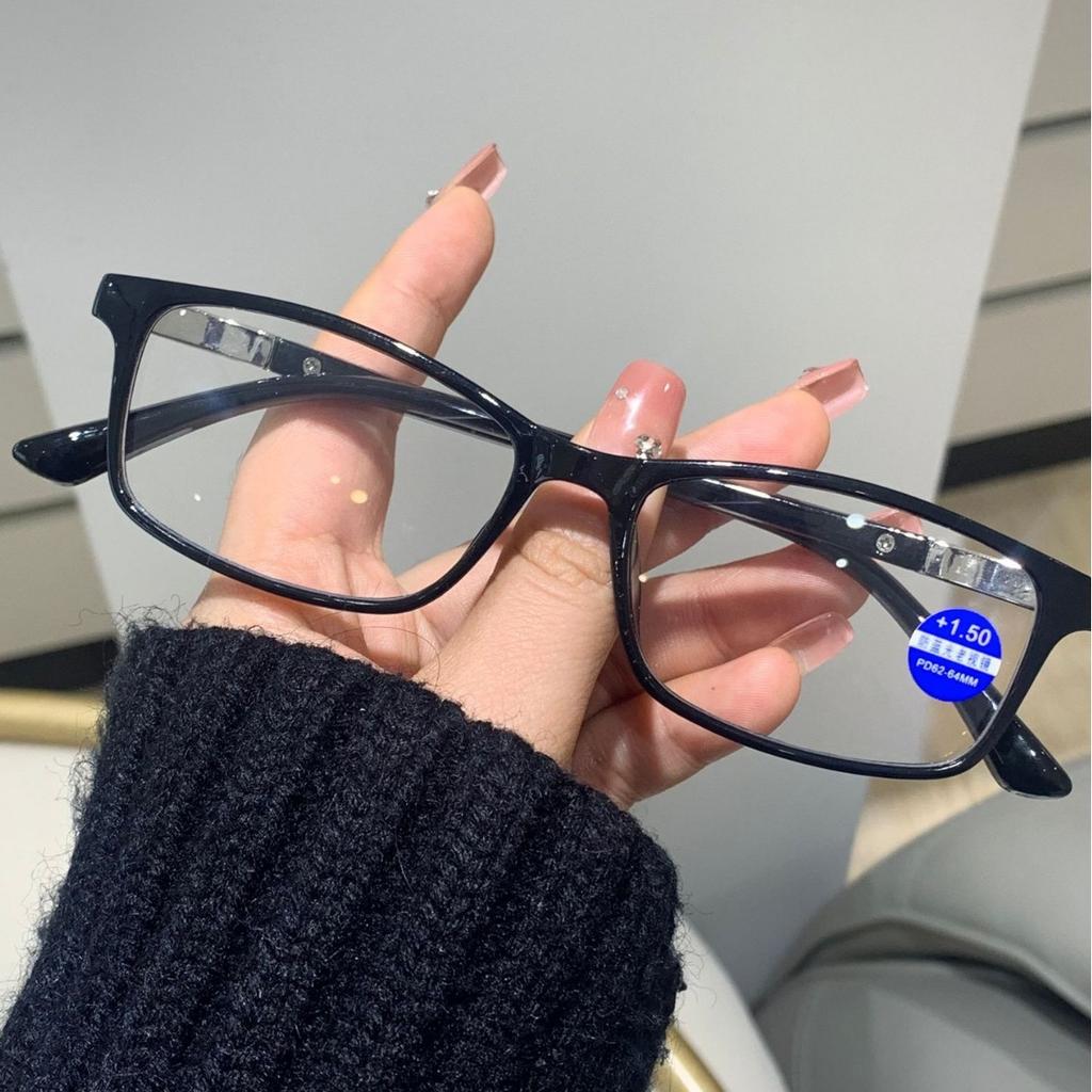 1/3pcs Reading Glasses Convenient Eye Protection Glasses for Casual Business Use Anti Blue Light Clear Glasses