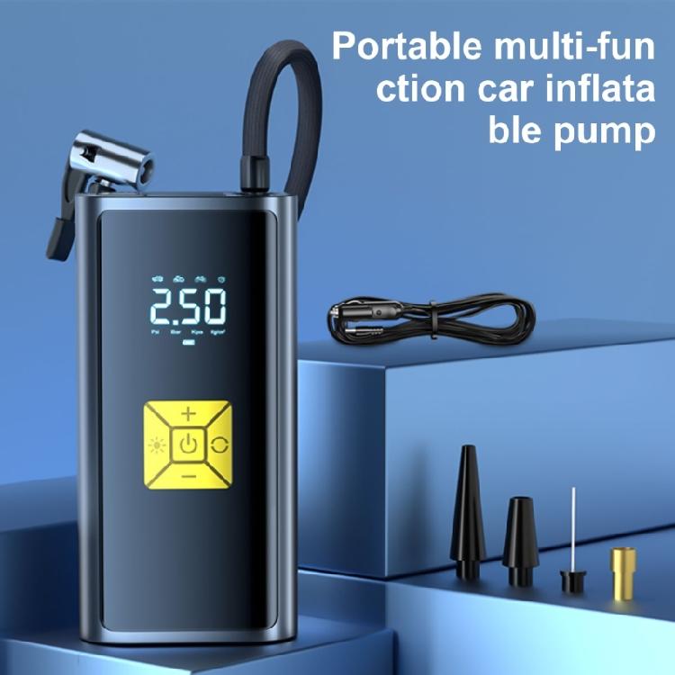 Multifunctional Efficient Starting Device High Efficiency Tire Inflator Air Compressor with Presets Pressure for Vehicle