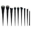 Pointed Tail 9-Piece Makeup Brush Set with Fiber Bristles