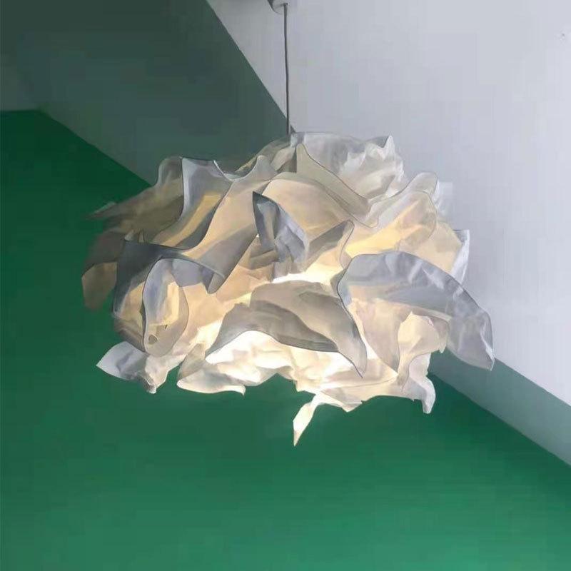 1 st Konst DIY Molnlampa Skärm Blomma Ljus Skärm Taklampskärm Dekoration