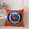 Decor T-Tigers D-Detroit Pillow Case Home Decor Throw For Sofa Bed Car Room Decor Gift Idea