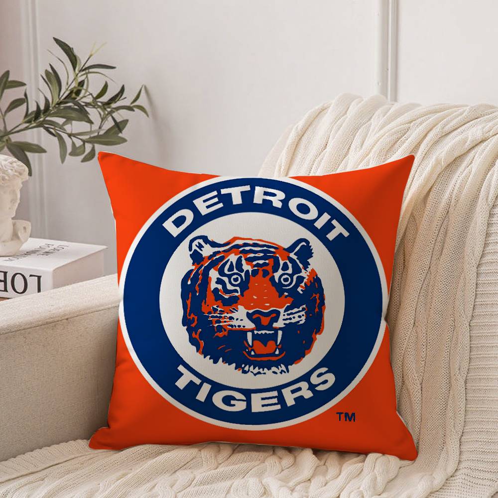 Decor T-Tigers D-Detroit Pillow Case Home Decor Throw For Sofa Bed Car Room Decor Gift Idea