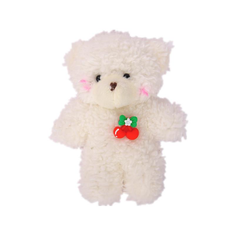 Adorable Blush Bear Plush Keychain Cute Soft Teddy Bear Bag Charm 10cm