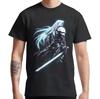 Unisex Sephiroth Final Fantasy VII Neon Art Graphic T-Shirt