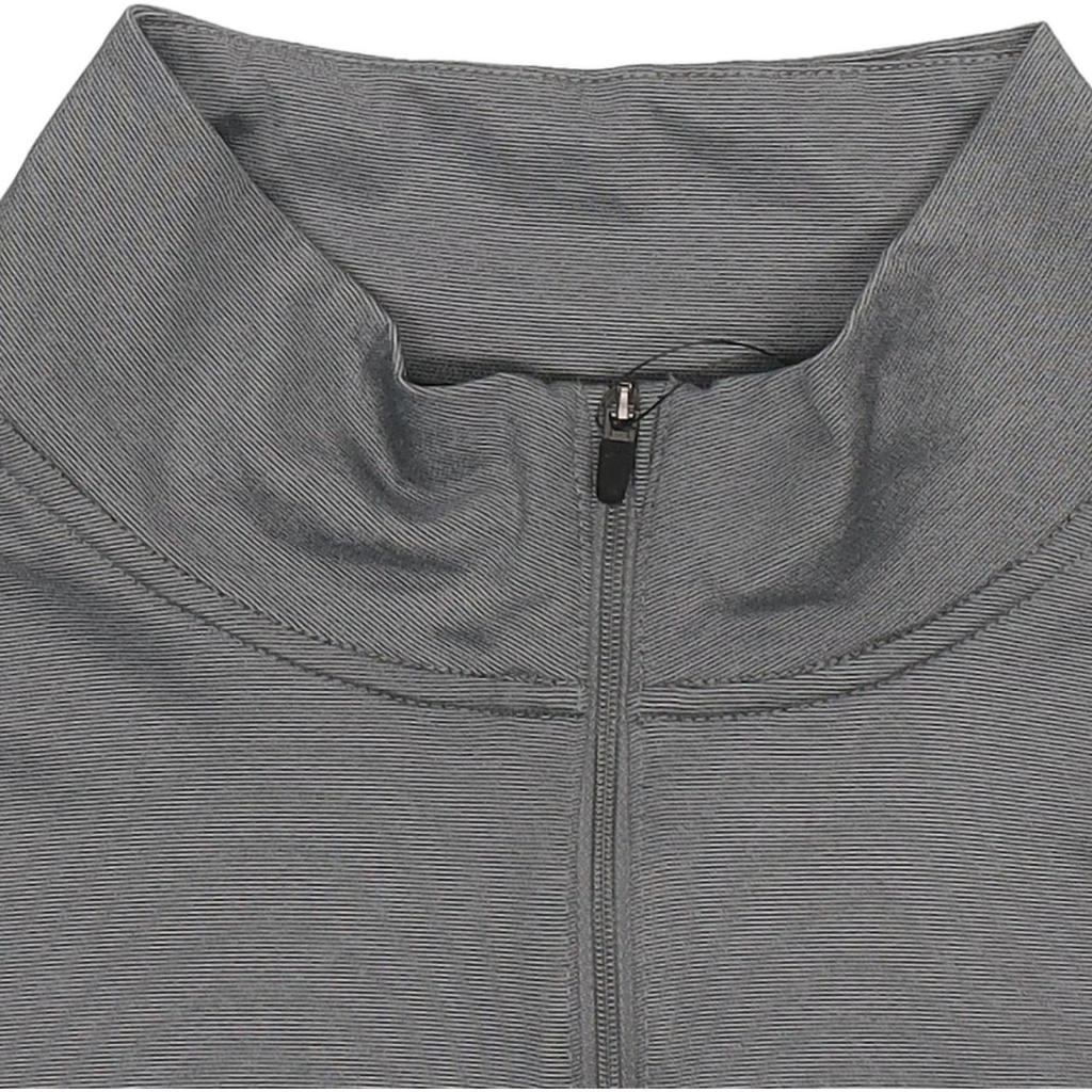 Nike T Shirts Men's Gray Stand Collar Moderate Straight Fit DM5504-070