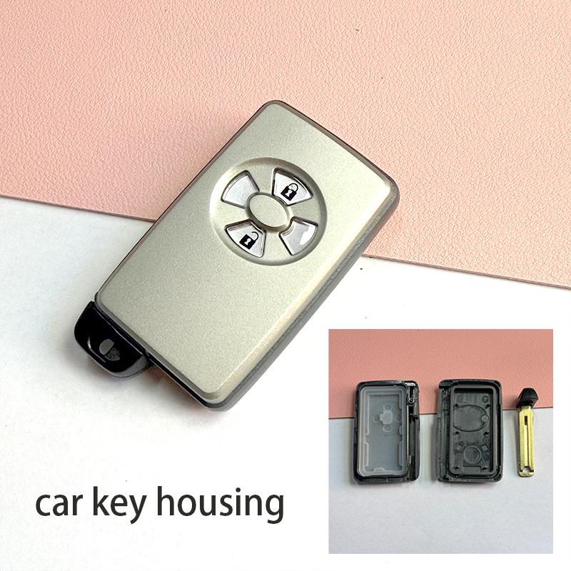 2 3 4 5 Buttons Car Key Fob Shell Case Housing for Toyota Noah Voxi Alphard Estima Vellfire Previa Isis Voxy with Key Blade