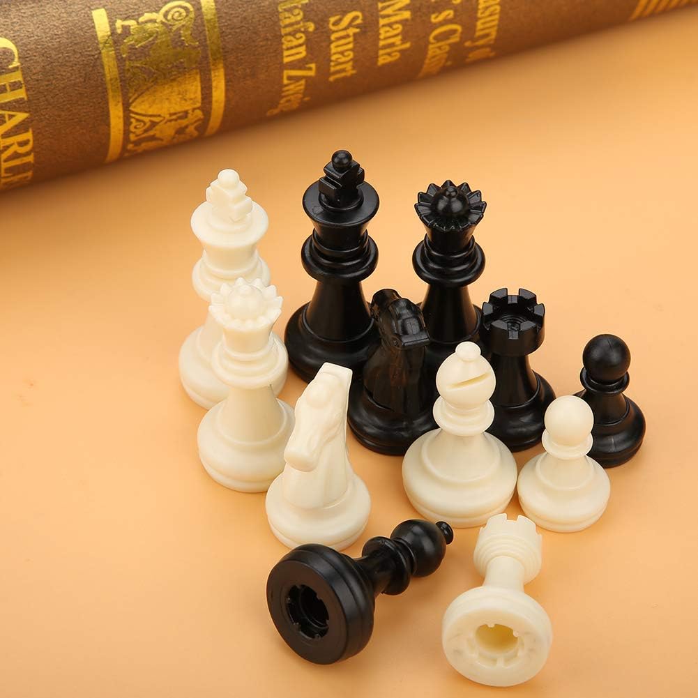 Standard Chess Pieces, International 32 Standard Chess Game Pieces Set Chess Pieces Replacement Tournament Chessmen Replacement Pieces Gift