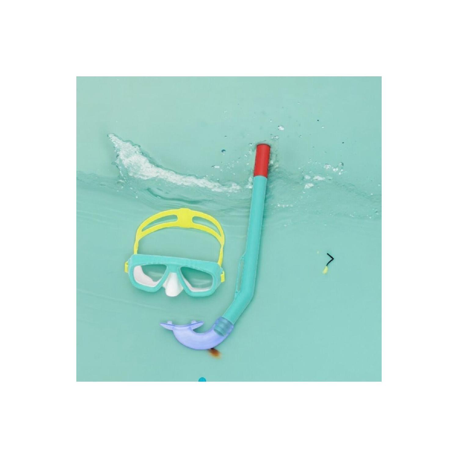 

Детский набор маски для дайвинга и трубки Aqua Champ 3-6 Yaş зелёный