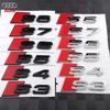 For Audi Sline TT RS Quattro A3 A4 A5 A6 A6L S Q3 Q4 Q5 Q6 Q7 3D ABS Car Trunk S3 S4 S5 S6 S7 S8 Sticker Badge Auto Accessories