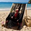 Vampire Movies Beach Towel, Microfiber Beach Towel, Perfect For Pool, Beach, Travel, Home Decor Beach Party Fan Gifts