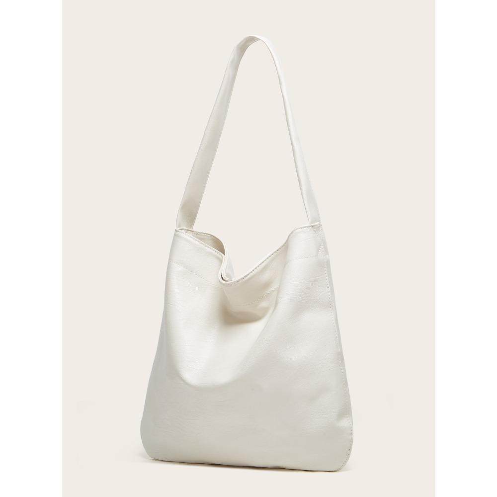 

Women s Large-Capacity Versatile Shoulder Bag, Wallet, Crossbody Bag, Magnetic Buckle 40 * 38 * 2cm слонова кістка