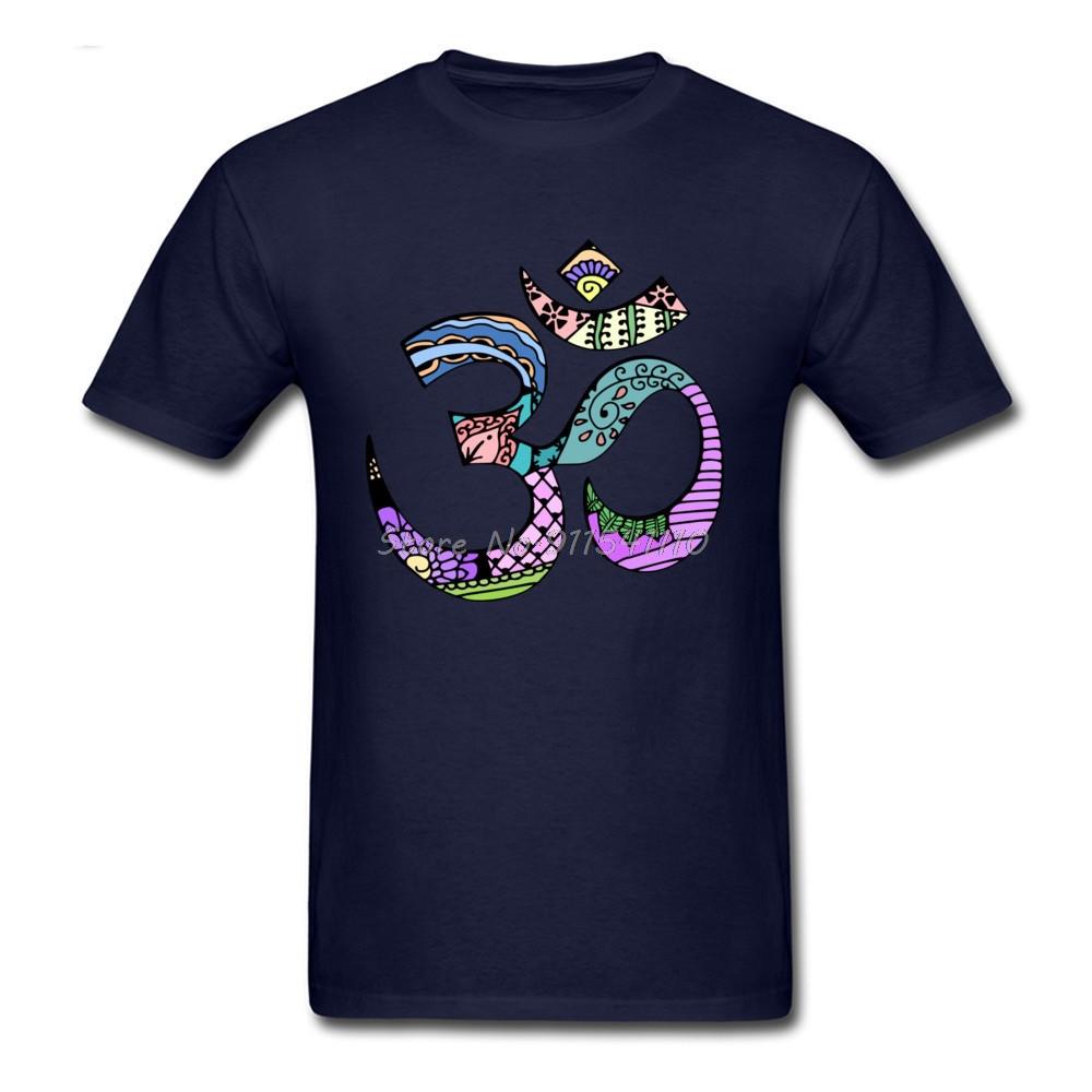 Om T-Shirt Men Muay Thai Tops Tees Unique Drawing Clothing Father Day Gift Tshirt Men Cotton T Shirt Harajuku Streetwear