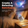 USB Powered Star Projector Night Light with Flexible Gooseneck and Multiple Projection Patterns for Bedroom Living Room Home Decor