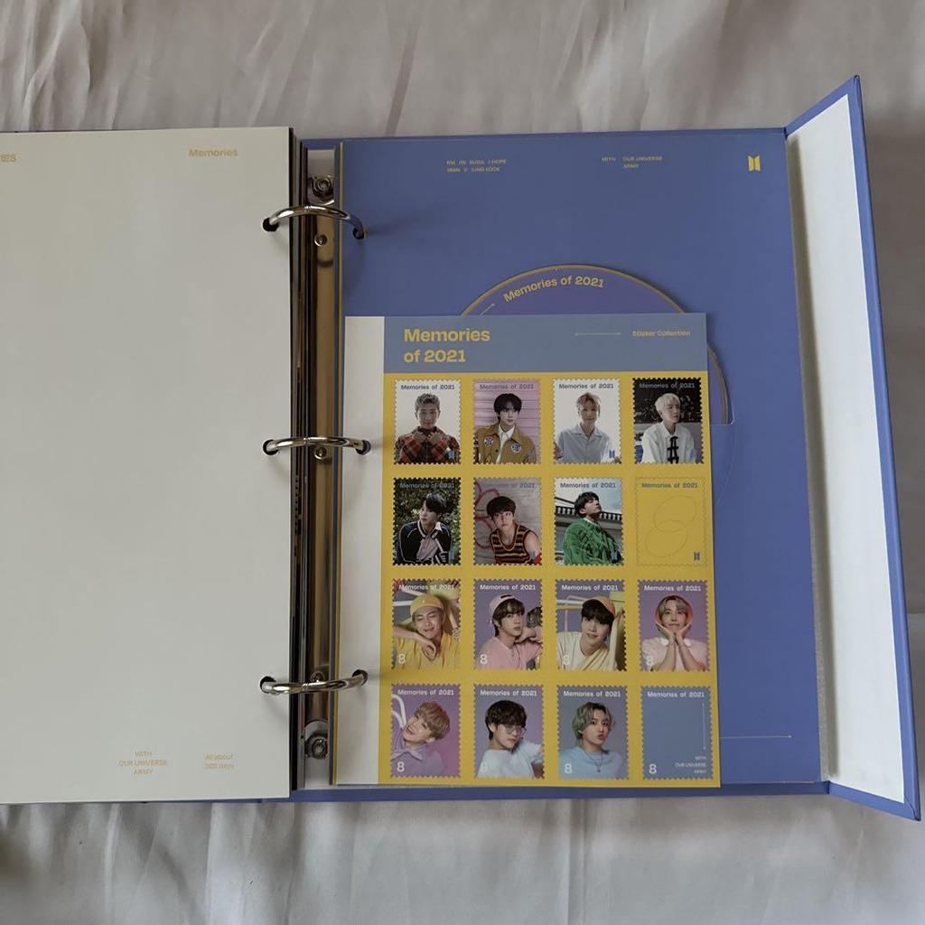 [USED] BTS MEMORIES 2021 DVD