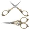 Vintage Scissors Stainless Steel High Sharpness Effort Saving Widely Used Craft Scissors for Embroidery Handicraft
