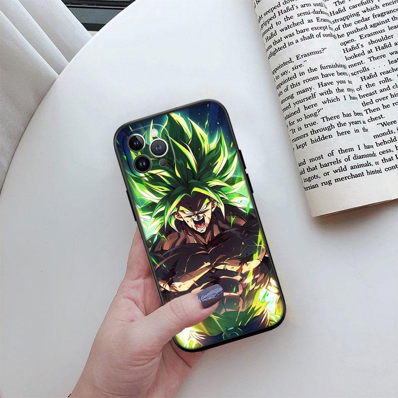 Dragon Ball BROLY Nuova Custodia per Telefono di Alta Gamma per iPhone 16 15 14 13 Pro Max Plus Mini