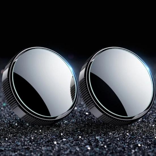 2x Blind Spot Mirror 360° Wide Angle Convex Side Rear View Mirror SUV Car Truck