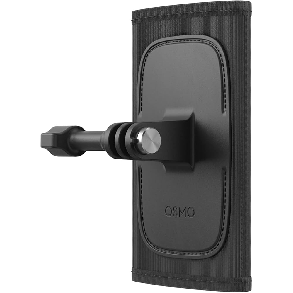 DJI Osmo Backpack Strap Mount, Compatible with: Osmo Action 2, Osmo Action 3, Osmo Action 4, Osmo Action 5 Pro, Osmo 360, Osmo Nano, Osmo Action 6