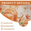 Pumpkin Fall Table Runner, Autumn Thanksgiving Pumpkin Kitchen Dining Table Decoration, Holiday Party Decor, 13x72 Inch