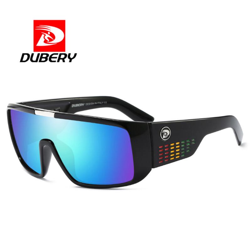 Retro Frame Reflective Coating UV400 Big Wide Leg Sports Sunglasses