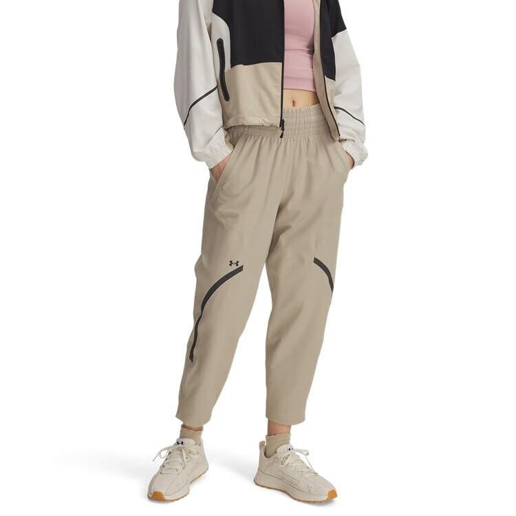 Under Armour Versatile Fashion Woven Lace-Up Casual Pants Women bottoms 1382741-299