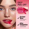Gloss Labbra Peel-Off Semi-Permanente Impermeabile Rossetto Opaco Texture Non Appiccicosa Non Macchia Idratante Illuminante Naturale