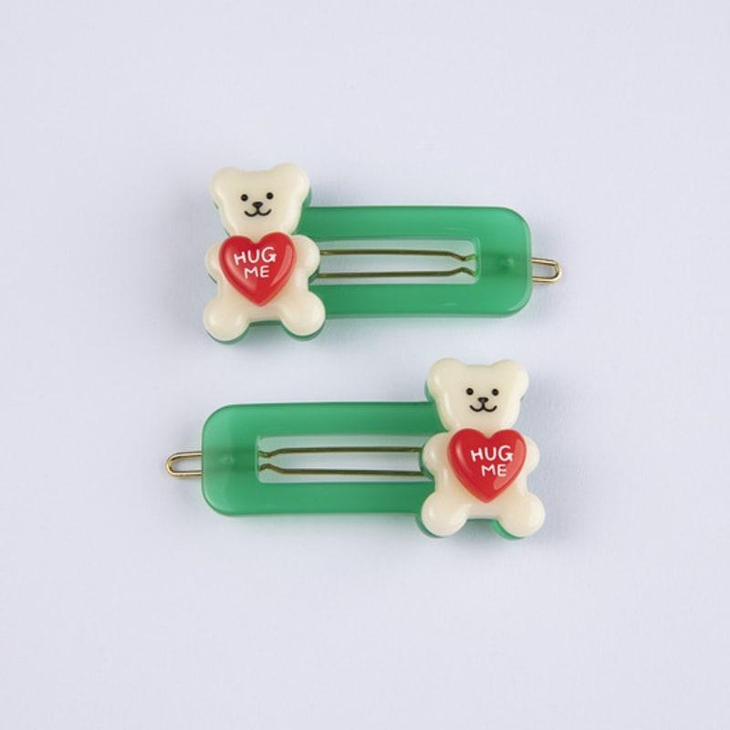 

MYBOO My TeddyBear Hairpin - white My TeddyBear Hairpin