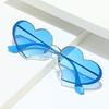Heart Shape Y2K Sunglasses European and American Style Irregular Peach Heart Sunglasses UV400 Protection Unisex