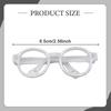 Doll Glasses Costume Accessories Eyewear Figure Dress up Eyelgasses for Pretend Play